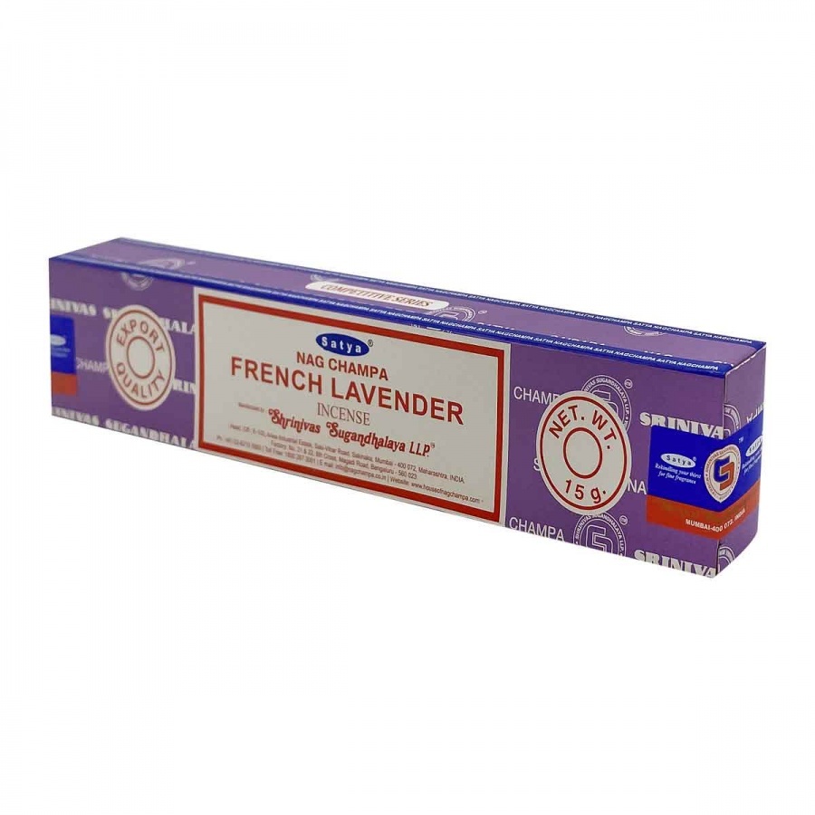 Благовония Satya French Lavender Французская лаванда 15 гр. (серия Nag Champa)