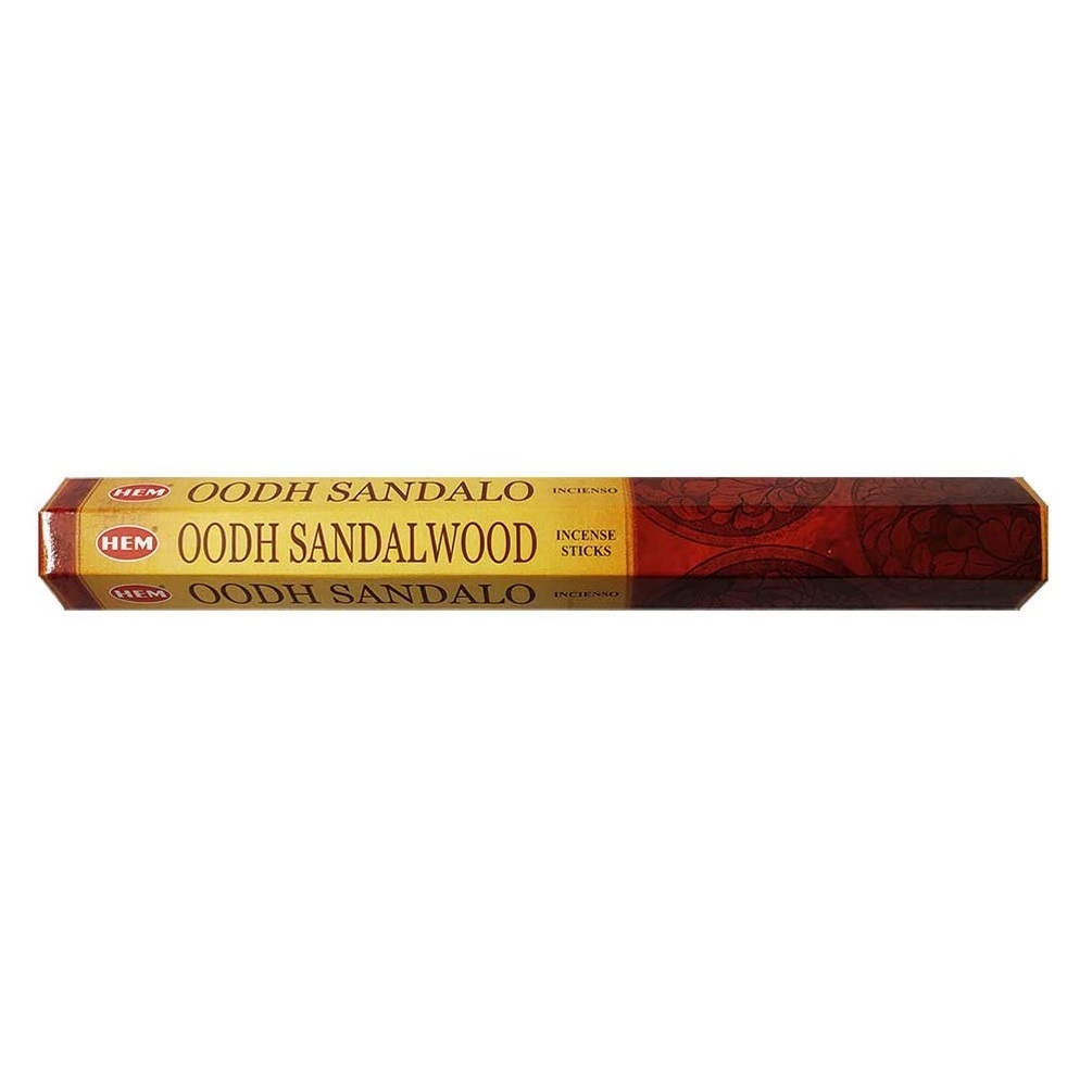 Благовония HEM Hexa Oodh Sandalwood Сандал с агаром