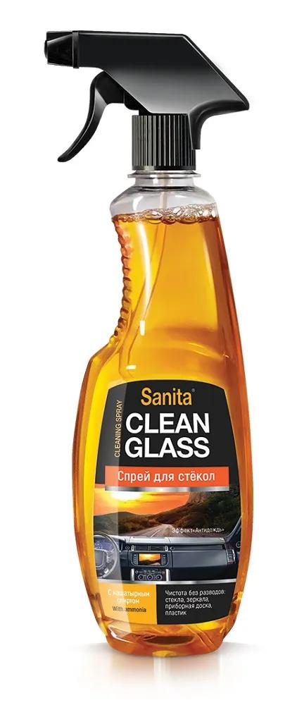Спрей для стекол Sanita, с нашатырным спиртом, 500мл