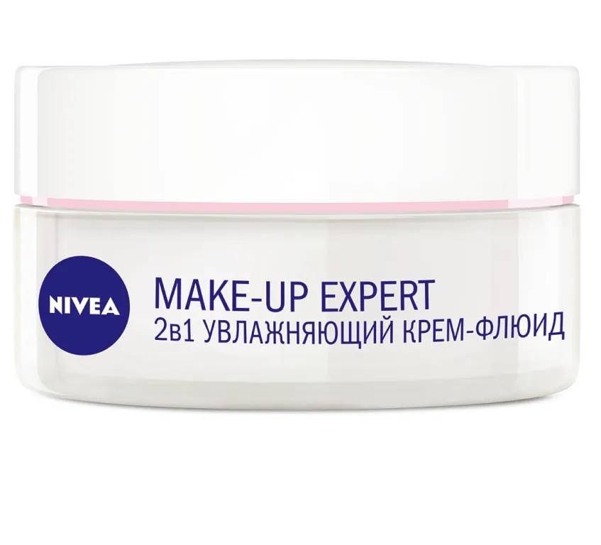 Крем-флюид Nivea Make-up Expert 2в1 для сухой и чувствительной, 50мл