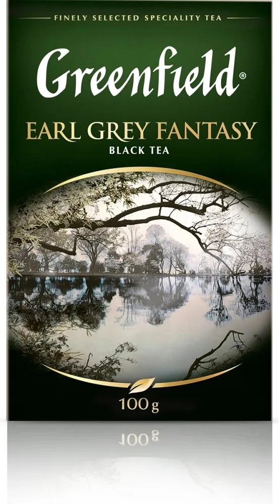 Чай черный Greenfield Earl Grey Fantasy, 100гр