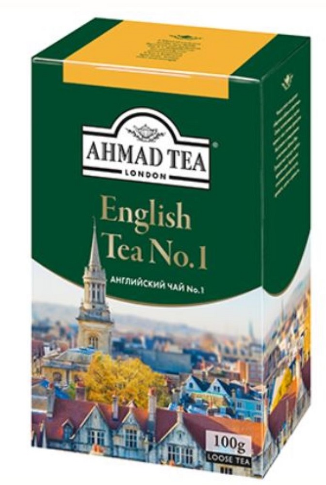  Чай черный Ahmad Tea "Английский No.1", 100гр