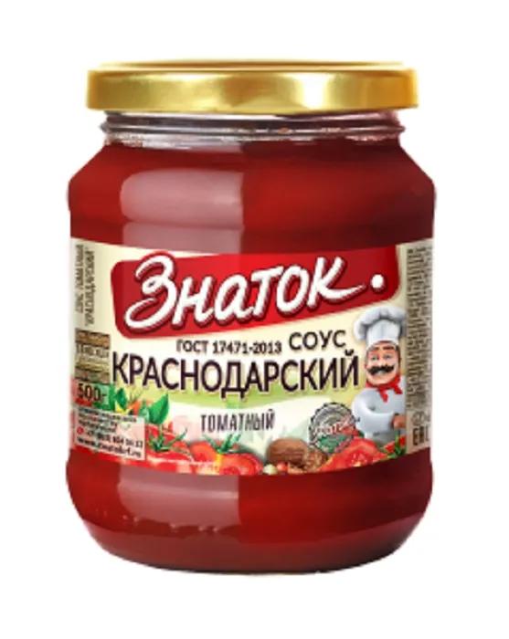 Соус томатный "Знаток" Краснодарский, 500гр
