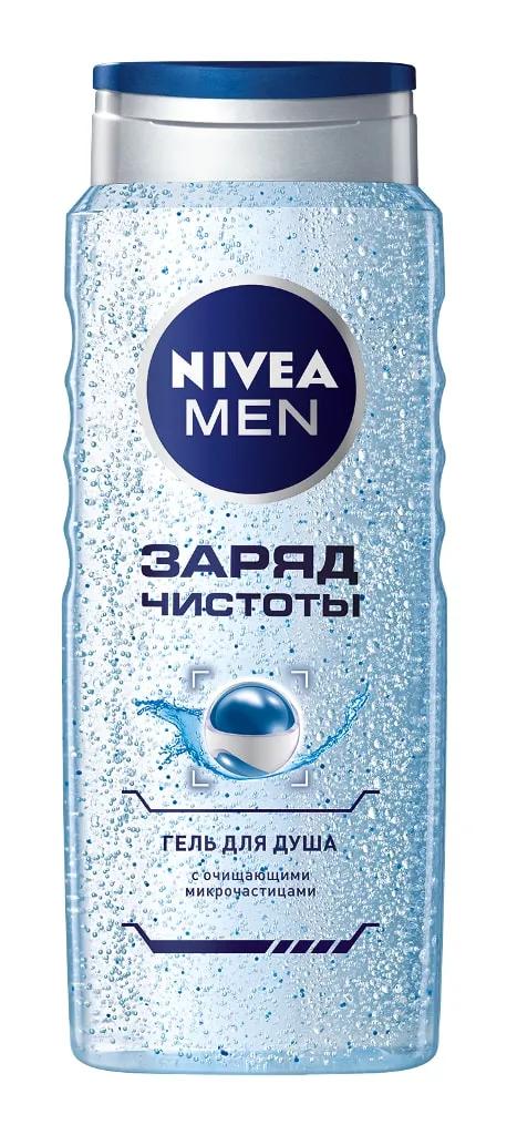 Гель для душа Nivea Men "Заряд чистоты", 250мл