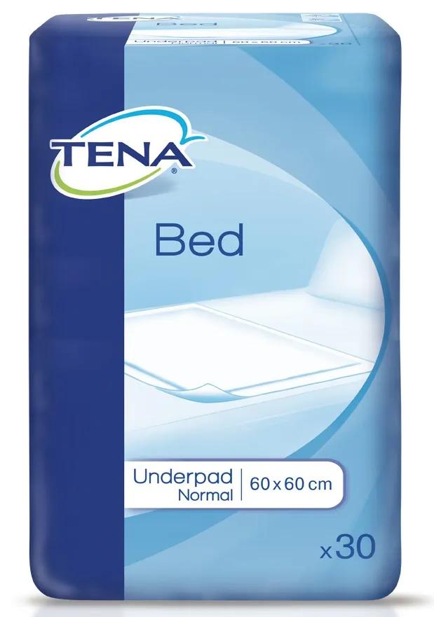 Пеленки, простыни  HelpToMama Впитывающие простыни TENA Bed Underpad Normal, 60х60см, 30шт.