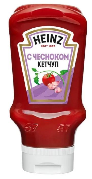 Кетчуп Heinz с чесноком, 460гр