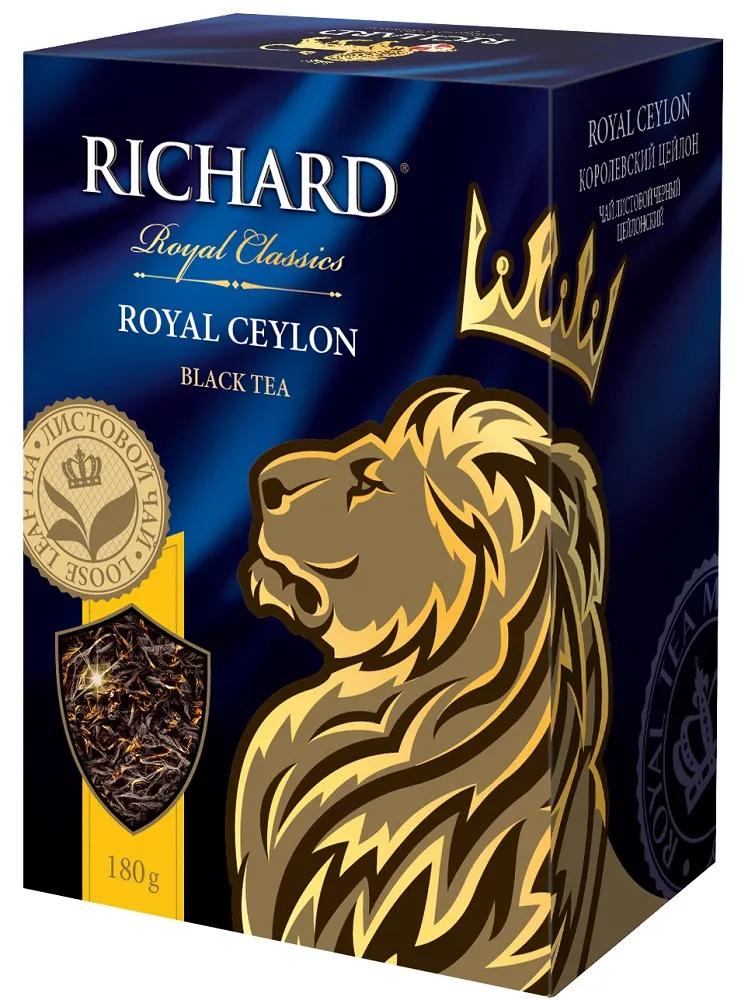   HelpToMama Черный чай Richard Royal Ceylon, 180гр
