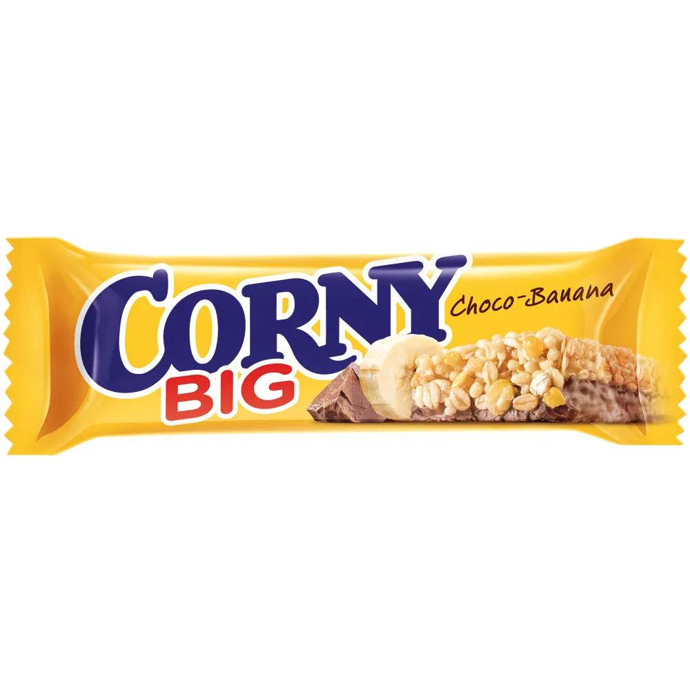 Злаковый батончик Corny Big с бананом и молочным шоколадом, 50гр