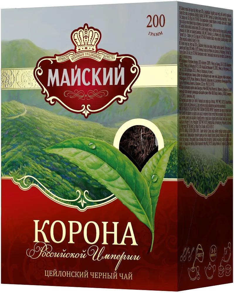 Чай черный Майский "Корона Российской Империи", 200гр