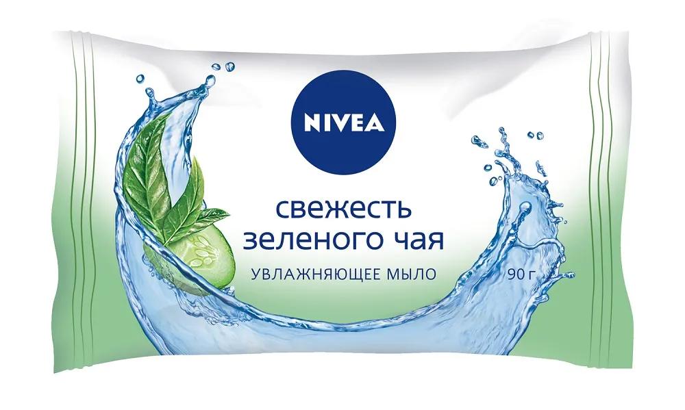 Мыло Nivea "Свежесть зеленого чая" увлажняющее, 90гр