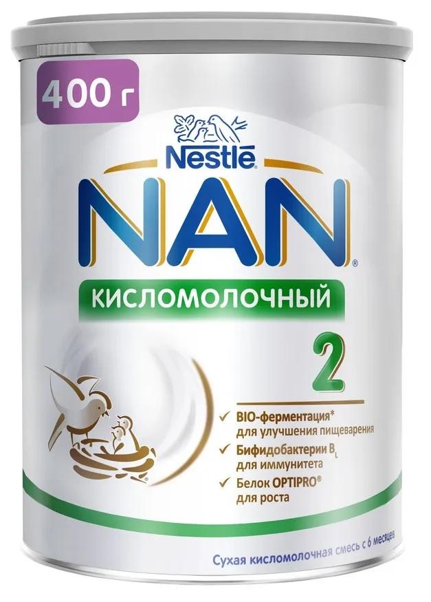 NAN® Кисломолочный 2 Сухая кисломолочная смесь для детей с 6 месяцев, 400гр