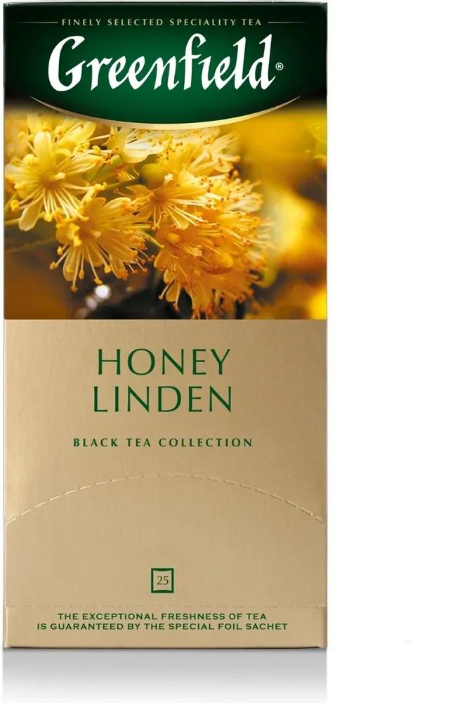 Чай черный Greenfield Honey Linden, 25 пакетиков