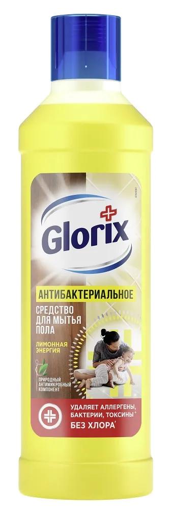 Моющая жидкость для пола Glorix "Лимонная энергия", 1л