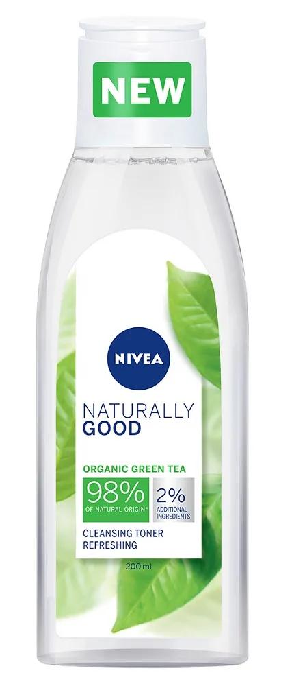 Освежающий тоник Nivea Naturally Good для умывания, 200мл