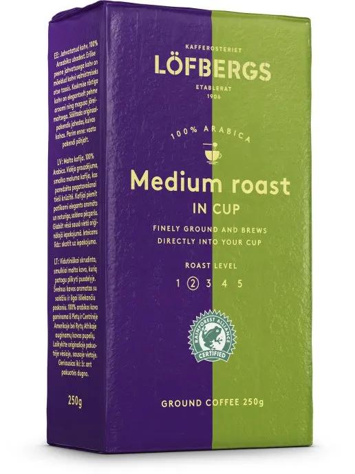 Кофе Lofbergs Medium Roast in Cup молотый, 250гр