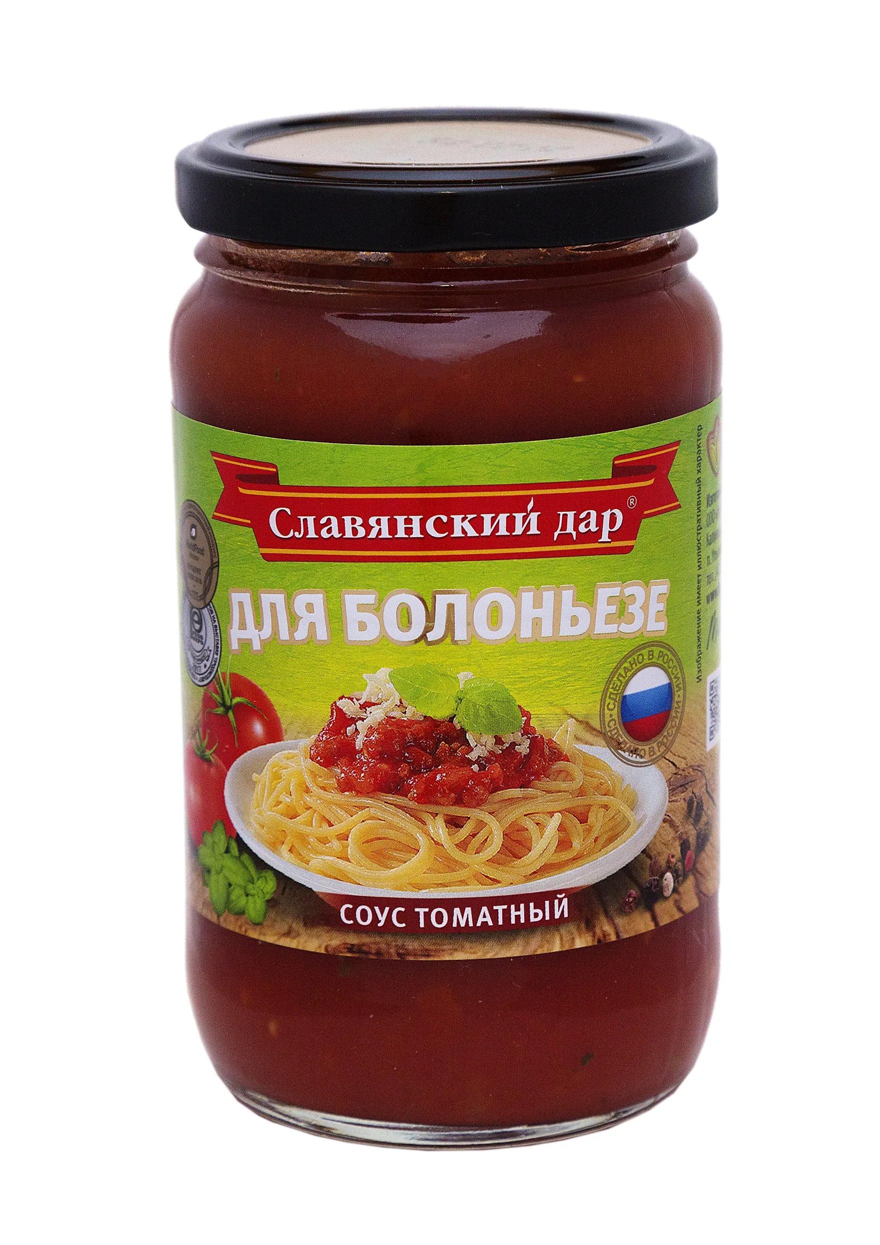 Соус томатный Славянский Дар "Для болоньезе", 360гр
