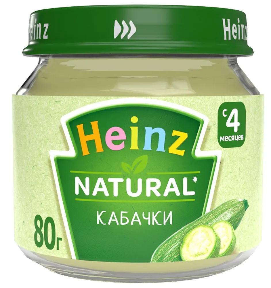 Овощные Пюре Heinz Кабачки, 80гр