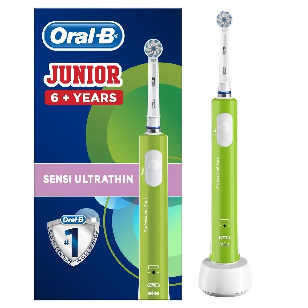 Детская электрическая зубная щетка Oral-B Junior 6+