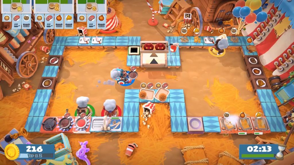 Overcooked! 2: Carnival of Chaos  (для PC, Mac, Linux/Steam)