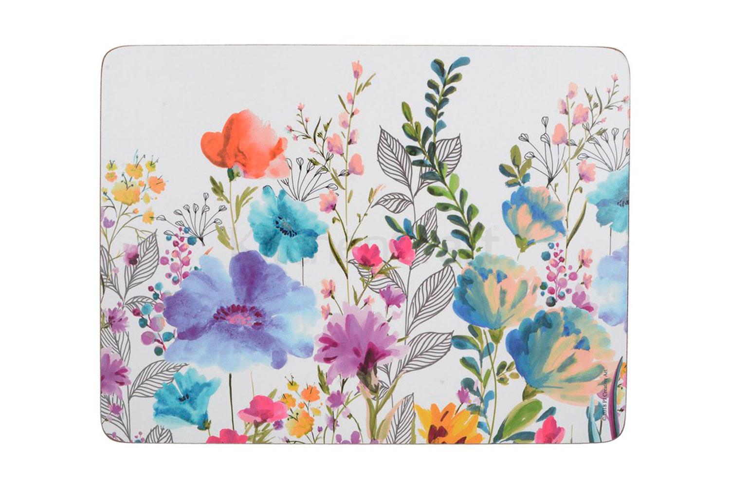Набор подставок Meadow Floral