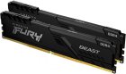 Оперативная память Kingston DDR4 2x32GB 3600MHz KF436C18BBK2/64 Fury Beast Black RTL Gaming PC4-28800 CL18 DIMM 288-pin 1.35В dual rank с радиатором Ret