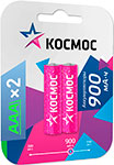  Аккумулятор Космос AAA 900mAh Ni-Mh, 2 шт.