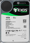 Жесткие диски Жесткий диск HDD Seagate 3.5 18Tb SATA III Exos X18 7200rpm 256MB ST18000NM000J