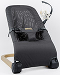 Детский шезлонг Amarobaby Baby relax, серый (AB22-25BR/11)