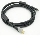 Кабель аудио-видео Noname HDMI (m)/Mini HDMI (m) 2м. феррит.кольца черный