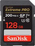 Карта памяти Sandisk Extreme Pro, SD UHS I, 128GB, черный (SDSDXXD-128G-GN4IN)