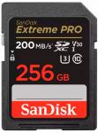 Карта памяти Sandisk Extreme Pro, SD UHS I, 256GB, черный (SDSDXXD-256G-GN4IN)