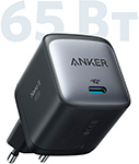 Зарядное устройство Anker PowerPort Nano II GaN 65W (A2663) Black/черный