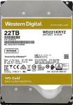 Жесткий диск Western Digital Gold, 3.5, 22Tb, SATA III, 7200rpm, 512MB (WD221KRYZ)