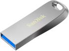 Флешка  Sandisk Ultra Luxe, USB 3.2 Gen 1, Flash Drive, 128 GB, 400MB/s, серебристый (SDCZ74-128G-G46)