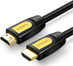   Холодильник Кабель  Ugreen HDMI, желтый/черный, 2 м (10129)