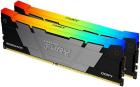 Оперативная память Kingston DDR4 64GB (2x32GB) 3600Mhz FURY Renegade Black RGB (KF436C18RB2AK2/64)