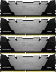 Оперативная память Kingston DDR4 128GB (4x32GB) 3600MHz FURY Renegade Black (KF436C18RB2K4/128)