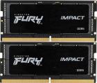 Оперативная память Kingston SODIMM DDR5 32GB (2x16GB) 6400MHz FURY Impact (KF564S38IBK2-32)