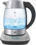 Чайник электрический BQ KT1703G, стальной/черный