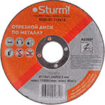 Диск отрезной по металлу Sturm! 9020-07-115x12 АРМИРОВАННЫЙ размер 115x1.2x22.23