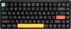  Беспроводная механическая клавиатура Nuphy QMK, AIR75v2, Basalt Black, RGB Hot Swap Red Switch