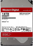 Жесткие диски Жесткий диск HDD Western Digital 3.5 18Tb SATA III Red Pro 7200rpm 512MB WD181KFGX