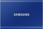 Внешний SSD Samsung T7, USB 3.2 Type C, 500Gb, синий (MU-PC500H/WW)