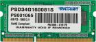 Оперативная память Patriot Memory DDR3 SO-DIMM 4GB 1600MHz (PSD34G160081S)