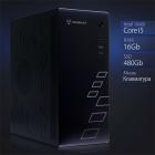 Компьютеры  Холодильник Системный блок Raskat Standart 500, Intel Core i5 10400, RAM 16Gb, SSD 480Gb, no OS, kb+ms, black