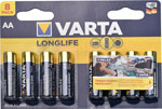   Холодильник Батарейки Varta LONGLIFE AA бл.8