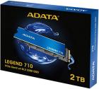 SSD накопитель Adata M.2 LEGEND 710 2000 Гб PCIe ALEG-710-2TCS