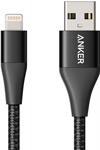 Кабели и переходники USB кабель ANKER кабель Anker A8452 12W A->8pin MFI 0.9м BK