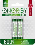  Аккумулятор Energy Eco NIMH-600-HR03/2B АAА 2шт 104986