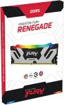 Оперативная память Kingston DDR5 24GB 7200MHz FURY Renegade RGB Silver/Black (KF572C38RSA-24)